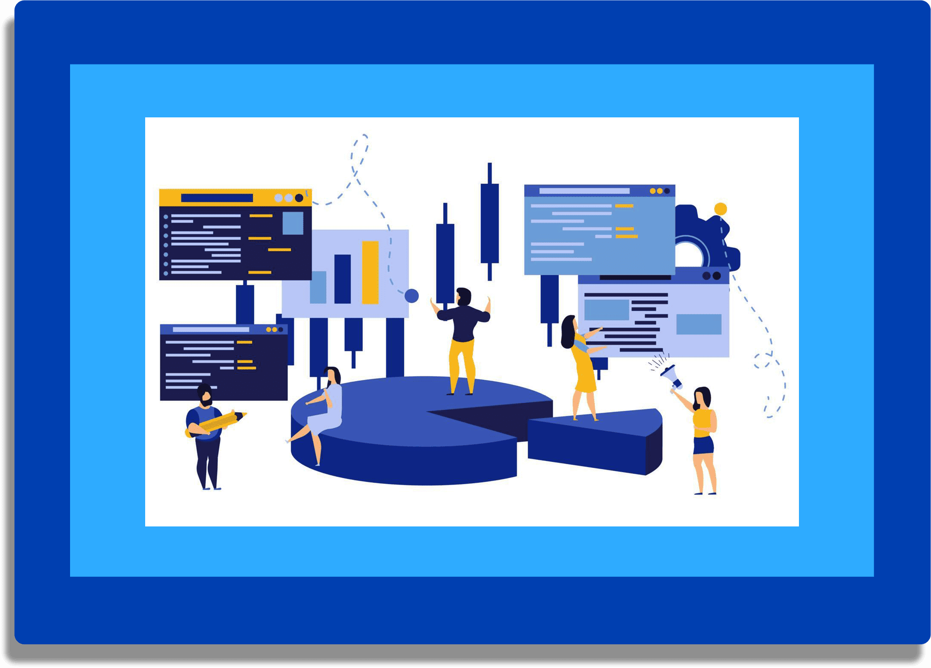 Illustration of Crabitoo providing consulting services
